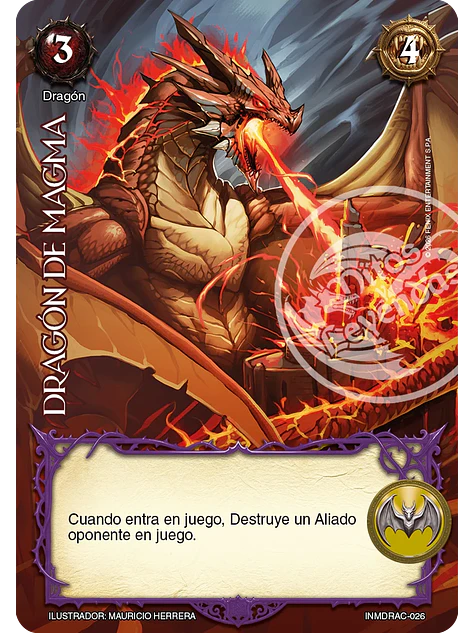 Dragón de Magma (Drácula - Set Inmortal) 1
