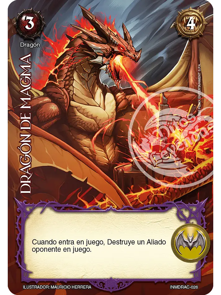 Dragón de Magma (Drácula - Set Inmortal) 1