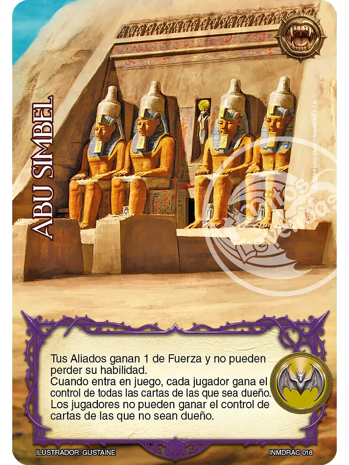 Abu Simbel (Drácula - Set Inmortal) 1