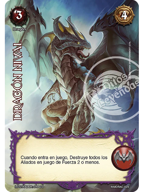 Dragón Nival (Drácula - Set Inmortal) 1
