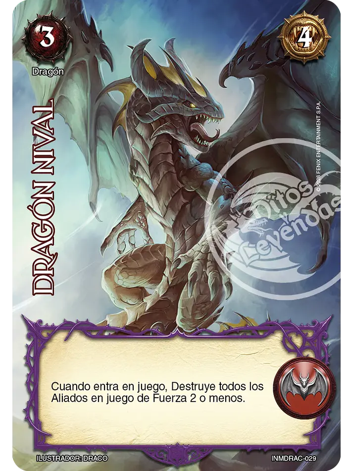 Dragón Nival (Drácula - Set Inmortal) 1
