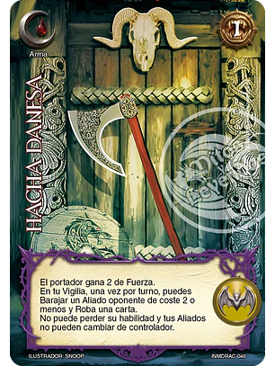 Hacha Danesa (Drácula - Set Inmortal)