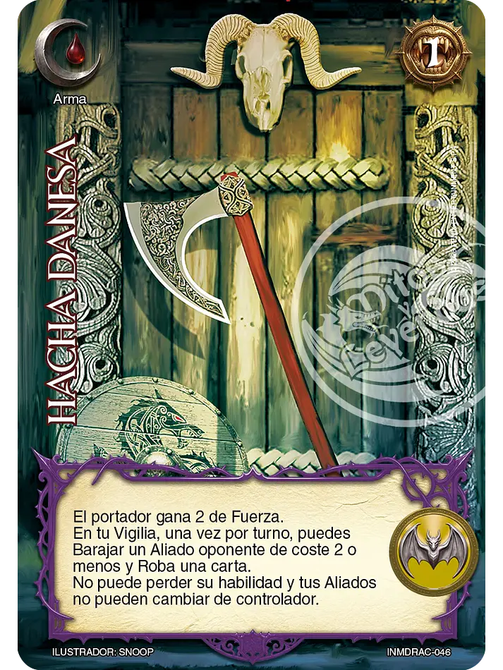 Hacha Danesa (Drácula - Set Inmortal) 1