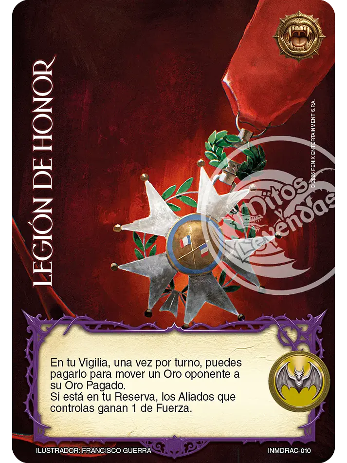 Legión de Honor (Drácula - Set Inmortal) 1