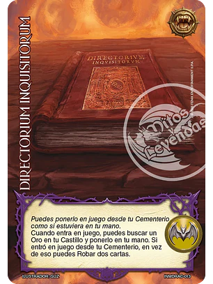 Directorium Inquisitorum (Drácula - Set Inmortal)