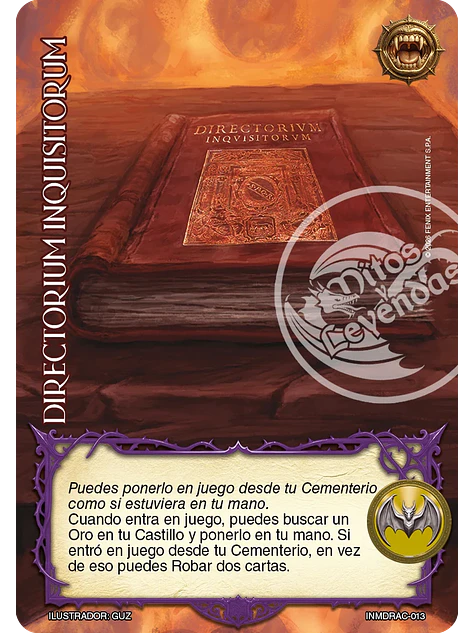 Directorium Inquisitorum (Drácula - Set Inmortal) 1