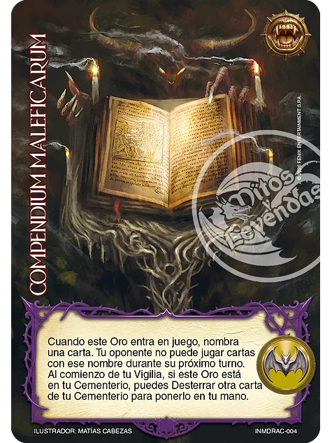 Compendium Maleficarum (Drácula - Set Inmortal) 1