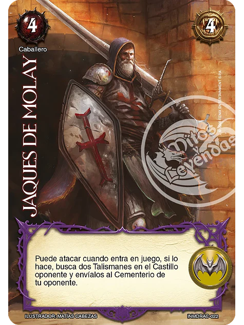 Jaques de Molay (Drácula - Set Inmortal) 1