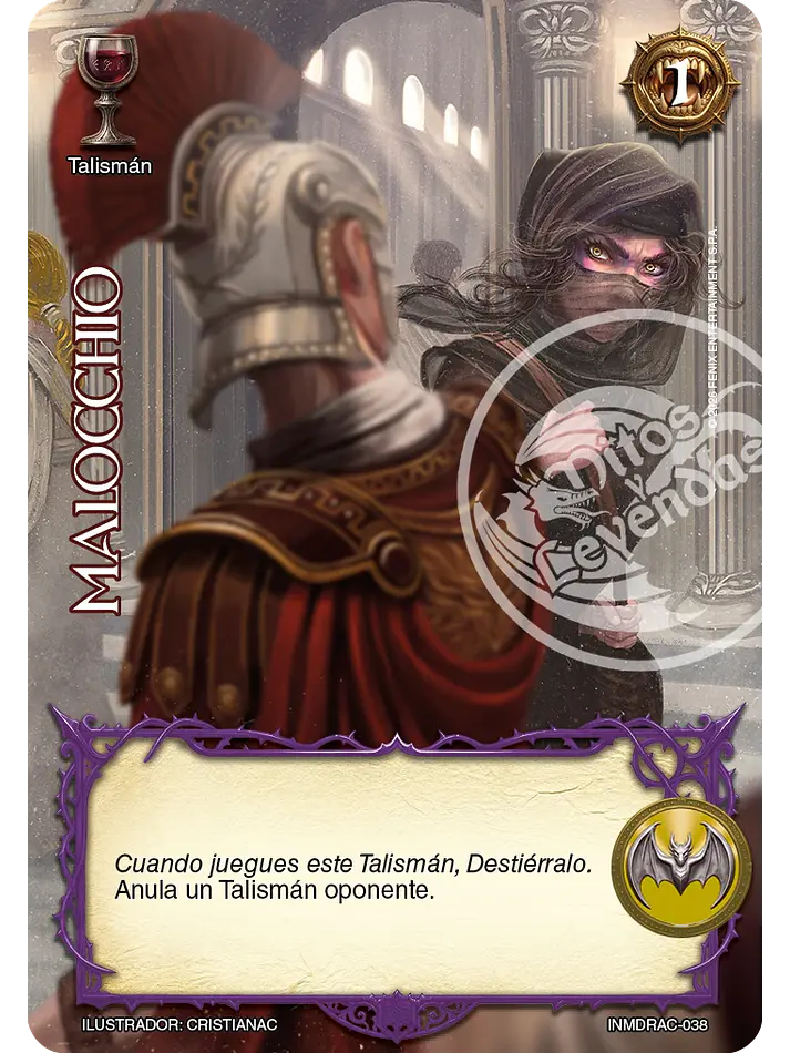 Malocchio (Drácula - Set Inmortal) 1