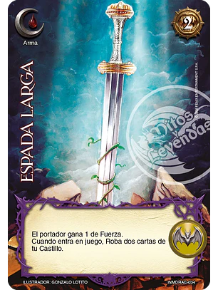 Espada Larga (Drácula - Set Inmortal)