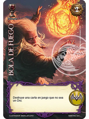 Bola de Fuego (Drácula - Set Inmortal)