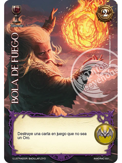 Bola de Fuego (Drácula - Set Inmortal) 1