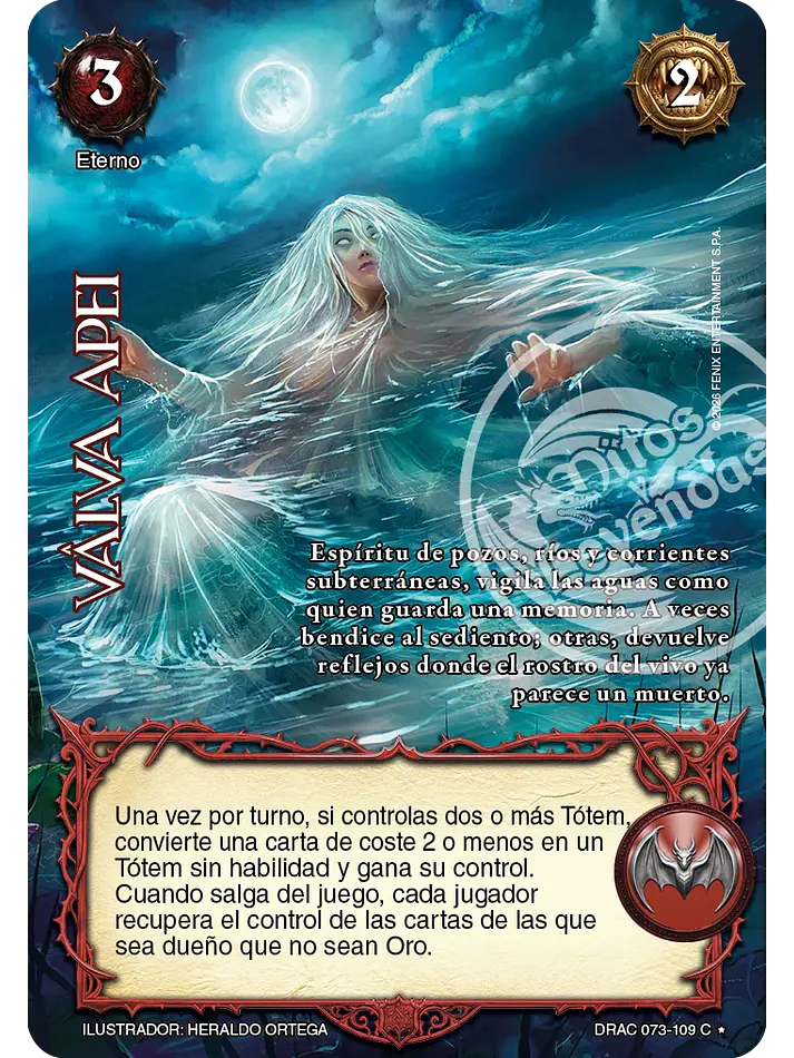 Vâlva Apei (Drácula - Cortesana Foil) 1