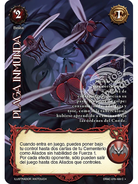 Plaga Inmunda (Drácula - Cortesana Foil) 1