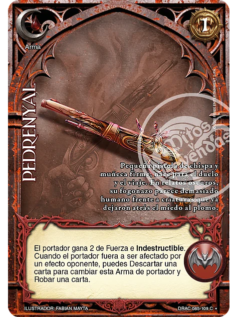 Pedrenyal (Drácula - Cortesana Foil) 1