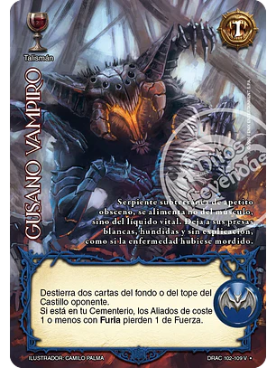 Gusano Vampiro (Drácula - Vasalla Foil)