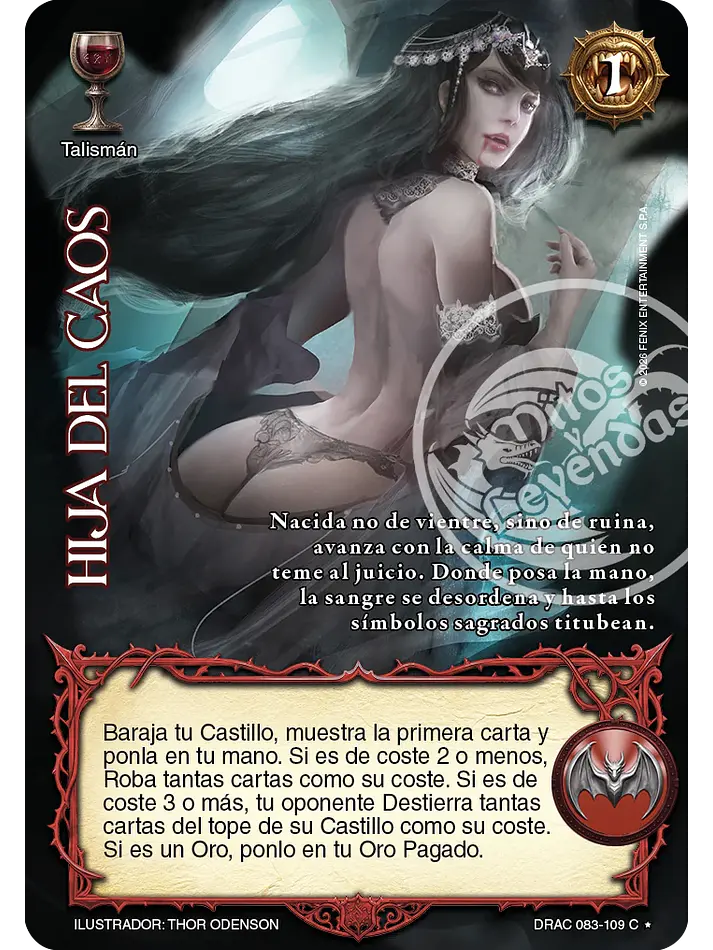 Hija del Caos (Drácula - Cortesana Foil) 1