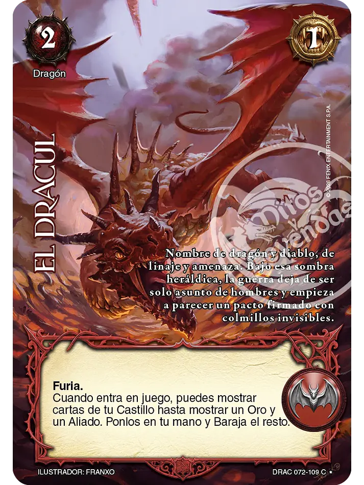 El Dracul (Drácula - Cortesana Foil) 1