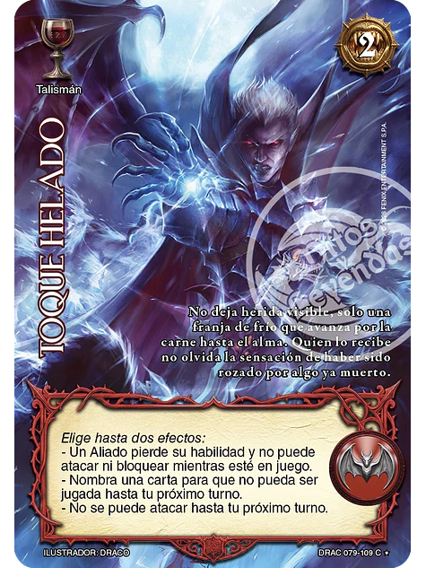Toque Helado (Drácula - Cortesana Foil) 1