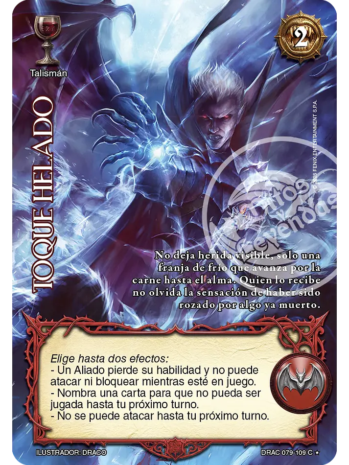 Toque Helado (Drácula - Cortesana Foil) 1