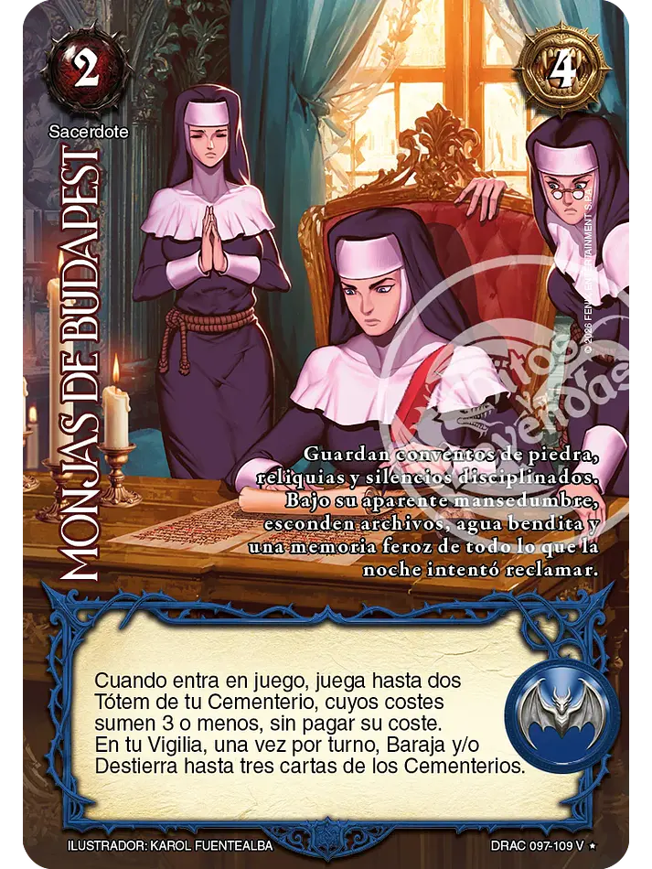 Monjas de Budapest (Drácula - Vasallo) 1