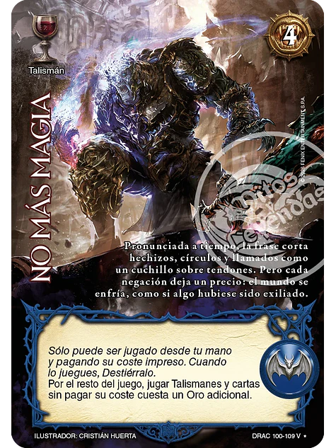 No Más Magia (Drácula - Vasallo) 1