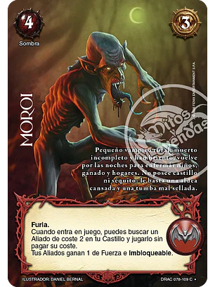 Moroi (Drácula - Cortesano)