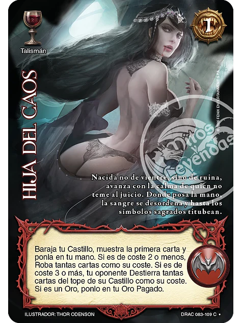 Hija del Caos (Drácula - Cortesano) 1