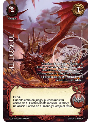 El Dracul (Drácula - Cortesano)