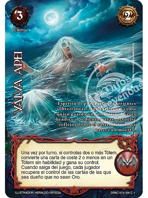 Vâlva Apei (Drácula - Cortesano) 1