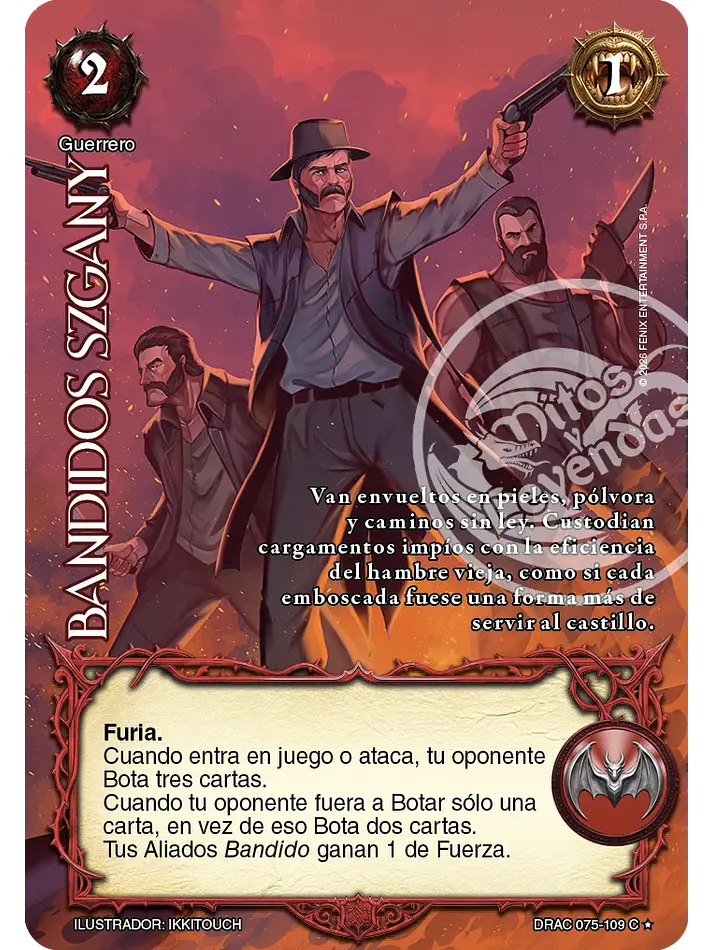 Bandidos Szgany (Drácula - Cortesano) 1