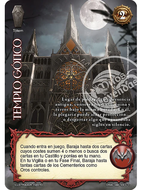 Templo Gótico (Drácula - Cortesano) 1
