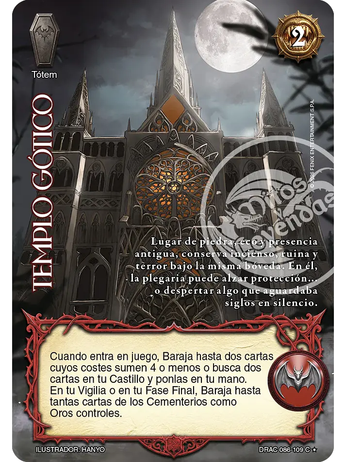 Templo Gótico (Drácula - Cortesano) 1