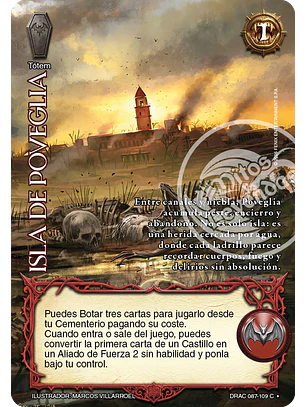 Isla de Poveglia (Drácula - Cortesano)