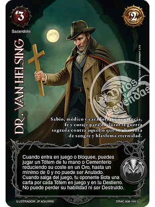 Dr. Van Helsing (Drácula - Ultra Real)