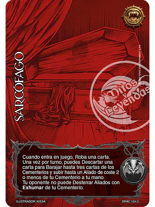 Sarcófago (Drácula - Ultra Real)