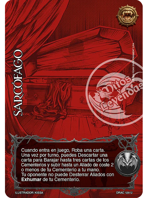 Sarcófago (Drácula - Ultra Real) 1