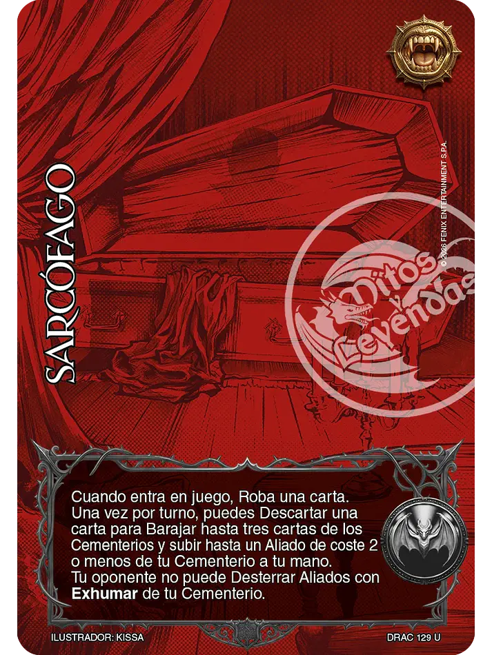 Sarcófago (Drácula - Ultra Real) 1