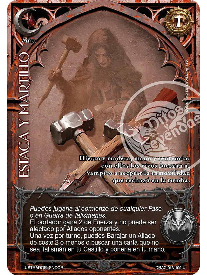 Estaca y Martillo (Drácula - Ultra Real) 1