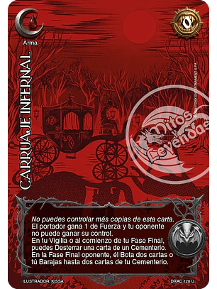 Carruaje Infernal (Drácula - Ultra Real)