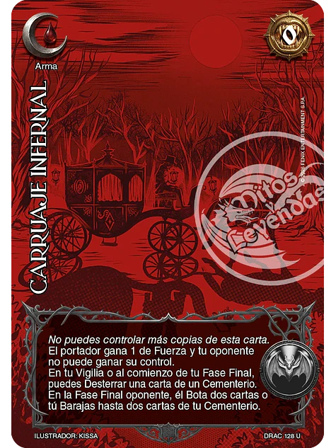 Carruaje Infernal (Drácula - Ultra Real) 1