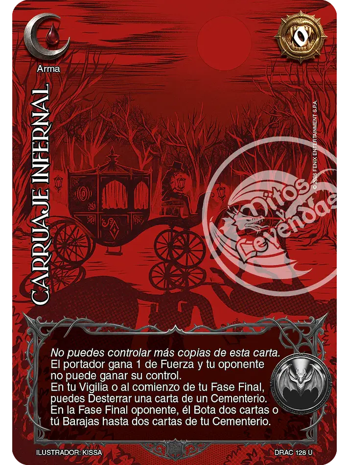 Carruaje Infernal (Drácula - Ultra Real) 1