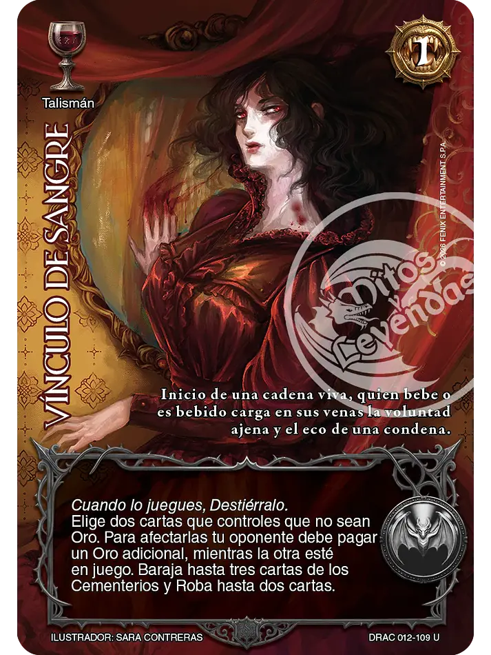 Vínculo de Sangre (Drácula - Ultra Real) 1