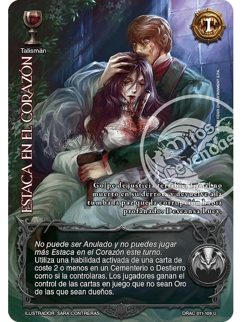 Estaca en el Corazón (Drácula - Ultra Real) 1