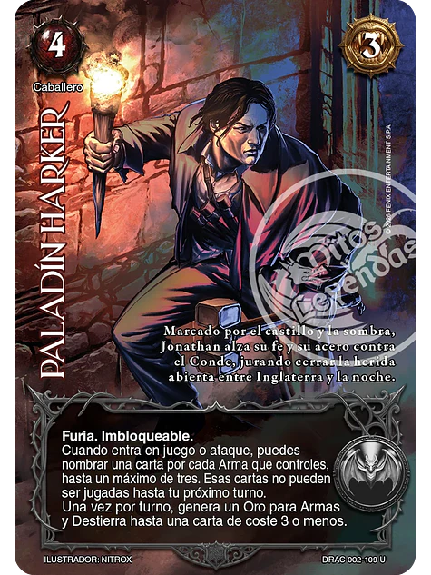 Paladín Harker (Drácula - Ultra Real) 1