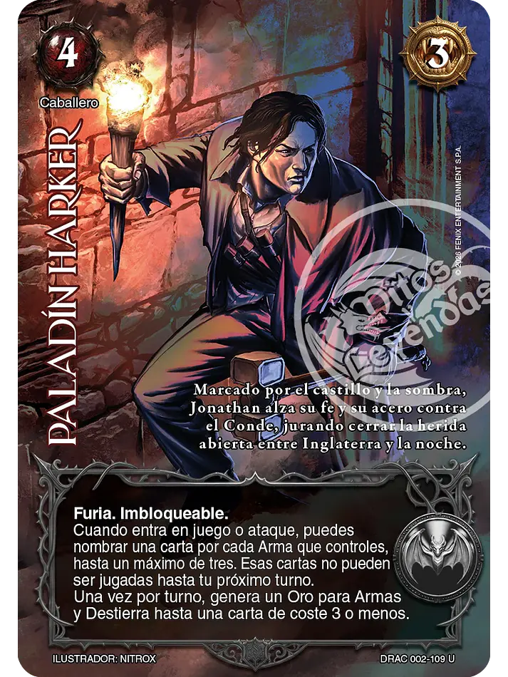 Paladín Harker (Drácula - Ultra Real) 1