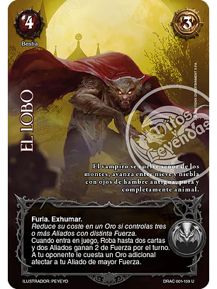 El Lobo (Drácula - Ultra Real)