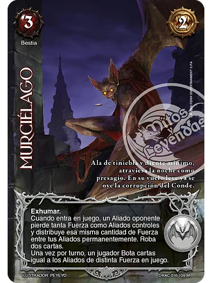 Murciélago (Drácula - Mega Real)