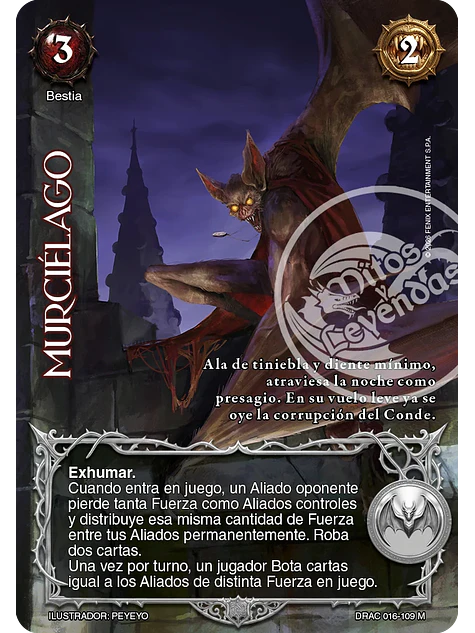Murciélago (Drácula - Mega Real) 1