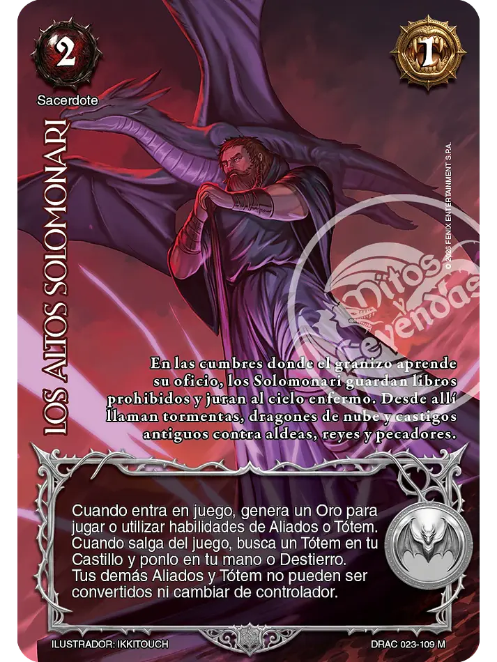 Los Altos Solomonari (Drácula - Mega Real) 1